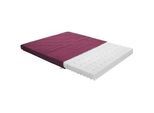 Paidi Laufgittermatratze , Brombeere , Textil , 72.0x5.0x90.0 cm , Blauer Engel, Goldenes M , Bezug abnehmbar/waschbar, atmungsaktiv , Schlafen, Babybettausstattung, Baby- & Kindermatratzen
