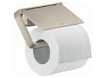 hansgrohe Axor Papierrollenhalter 42836820 mit Deckel, Metall, brushed nickel