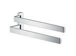 hansgrohe Axor Handtuchhalter 42821800 409mm, 2-armig, schwenkbar, Edelstahl-Optik