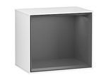 Villeroy und Boch Finion Regalmodul F580GKGF 41,8x35,6x27cm, Regal Antracite Matt, Glossy white lacquer