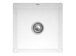 Villeroy und Boch Unterbauspüle 332502R1 mit Ablaufgarnitur und Excenterbetätigung, weiß
