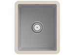 Villeroy und Boch Unterbauspüle 332401SM mit Ablaufgarnitur und Handbetätigung, Steam