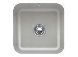 Villeroy und Boch Unterbauspüle 670302KD mit Ablaufgarnitur, Exzenterbetätigung, Befestigungssatz, Fossil