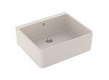 Villeroy und Boch Spülstein Einzelbecken 636001KR Ablaufgarnitur mit Handbetätigung, Crema