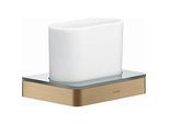 hansgrohe Axor Zahnglas 42834140 Glas, Wandmontage, brushed bronze