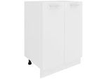 Mid.you Küchenunterschrank , Weiß , Metall , 1 Fächer , 60x82x46 cm , individuell planbar , Küchen, Küchenmöbel, Küchenschränke, Küchenunterschränke