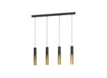 EGLO Barbotto schwarz, gold