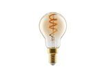 EGLO LED-Lampe P45 Mini ball Spiral 4W/820 145 lumen amber dimmable E14