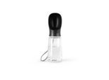 Lionto Hundetrinkflasche für Unterwegs schwarz 500 ml