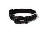 Lionto verstellbares Hundehalsband schwarz L