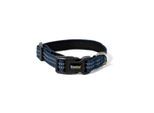 Lionto verstellbares Hundehalsband blau XS