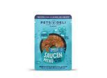 Pets Deli Nassfutter Katze Adult Saucen Menü Thunfisch mit Karotte 12x70 g