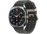 Smartwatch SAMSUNG "Galaxy Watch Ultra LTE 47mm", silber (titan, silber), Smartwatches, 4G (LTE)