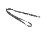 AniOne Reflektierende Comfort Leine grau S-M, 2 m