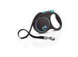 Flexi Black Design Gurt blau L, 5 m, 50 kg