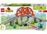 LEGO® Spielbausteine »DUPLO® Eisenbahnbrücke und Schienen 10426«, (42 St.)