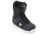 Snowboardboots DC SHOES "Youth Scout", Kinder, Gr. 4(35), schwarz-weiß (schwarz, weiß), Obermaterial: Synthetikmaterial / Futter: Textil / Außensohle: Gummi, Schuhe