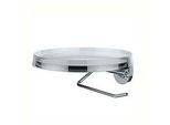 LAUFEN Kartell Papierhalter H3843320040001 185 x 185 mm, mit Deko Disc in kristallklar