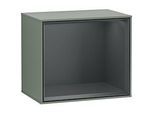 Villeroy und Boch Finion Regalmodul F590HGGM 41,8x35,6x27cm, Ladestation, Regal Midnight Blue, Olive Matt Lacquer
