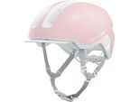 Fahrradhelm ABUS "HUD-Y" Gr. M, rosa (pure rose), Helme, M Kopfumfang: 54cm - 58cm
