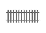 vidaXL Lattenzaun WPC 200x80 cm
