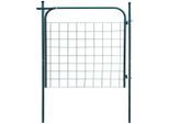 vidaXL Gartenzauntor 100 x 100 cm Grün