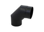 Bertrams ST-Pu Segmentbogen 08SB90-300L 90°, 300 mm, geschweißt, pulverbeschichtet, schwarz