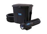 T.I.P. Teichfilter-Set - Für 4.000 l Teich, 1.000 l/h, UV-C 9 W, inkl. Pumpe/Filtermaterial, MTS 4000 UV 9, 30296