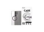 CARE by PanzerGlass Flagship Case Transparent Urban Combat w. Plum Purple QI Compatible Samsung Galaxy S25 Ultra