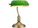Maytoni Schreibtischleuchte , Messingfarben , Metall , 36x18x26 cm , Ce , mit Schalter, gleichmäßige Lichtverteilung , Lampen & Leuchten, Innenbeleuchtung, Schreibtischlampen
