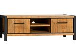 TV-Schrank OMG DESIGN "Ocean", gelb (mango), B:165cm H:50cm T:48cm, Melamin, Schränke, Lowboard, TV-Tisch in zwei Breiten