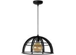Lucide Led-Kronleuchter , Schwarz , Metall , rund , 40x40x40 cm , RoHS, Reach , Lampen & Leuchten, Leuchtenserien