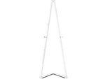 Update Displays Staffelei, höhenverstellbar, Aluminium, faltbare Füsse, B 536 x T 309 x H 1500 mm, weiss