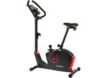Ergometer CHRISTOPEIT SPORT "ET 3.0", schwarz (schwarz, rot), Fahrradtrainer, ohne Unterlegmatte, Schwungmasse ca. 7 kg, 32 Widerstandsstufen, B:48cm H:132cm L:94cm
