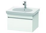 Duravit DuraStyle Waschtisch-Unterschrank DS638301818 60 x 45,3 cm, weiß matt, 1 Auszug, wandhängend