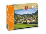 Puzzle »Carta.Media Goldenpass Express bei Rougemont«, (500 tlg.)