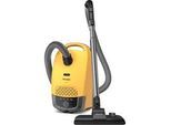MIELE Bodenstaubsauger "Guard S1, Nachfolger Classic C1 PowerLine, ComfortFit", gelb (sunsetgelb), B:42,5cm H:23cm T:24,5cm, Staubsauger, AirClean Filter, 10 m Aktionsradius, kompaktes Design