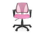 hjh OFFICE Kinderdrehstuhl KIDDY CD Stoff / Netzstoff mit Armlehnen