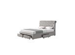 HTI-Living Polsterbett mit Knopf-Steppung Claire 140x200