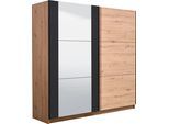 INOSIGN Schwebetürenschrank »Sardinia, Kleiderschrank mit Spiegel, FSC®-zertifiziert«, inklusive Inneneinteilung,...