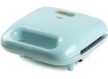 Sandwichmaker DOMO "DO1105C 750 W", blau (türkis), Sandwichmaker, Sandwichmaker
