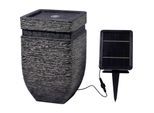 dobar Gartenbrunnen „Hera“ mit Solar-Panel Wasserspiel