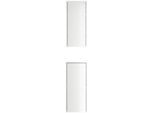 Limes Badschrank 2er Set zur Wandmontage weiß Hgl