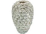 Ambia Home Vase , Grau , Keramik , 40.5 cm , Dekoration, Vasen, Keramikvasen
