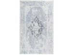 Xxxl Flachwebeteppich , Grau , Textil , Vintage , rechteckig , 120x180 cm , pflegeleicht , Teppiche und Böden, Teppiche, Webteppiche