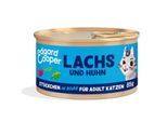 Edgard & Cooper Nassfutter Katze Adult Stückchen in Soße Lachs und Huhn 18x85 g