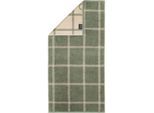 Cawö Handtücher Luxury Home Two-Tone Grafik 604 - Farbe: field - 34 - Handtuch 50x100 cm
