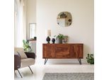 Buffet aus Palisander 150 cm Sideboard Highboard Massivholz
