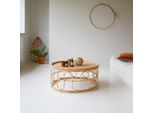 Couchtisch aus Rattan Samson