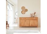 Buffet Anrichte Sideboard 180 aus massivem Teak Holz Massiv neu Tikamoon